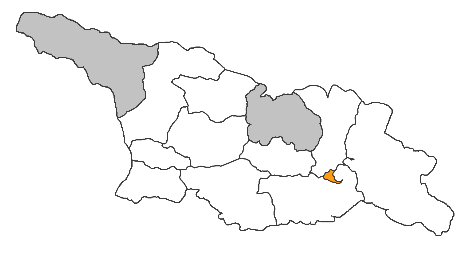 מפה של גאורגיה